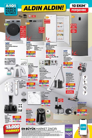A101 aktüel indirim 10 Ekim kataloğu yayınlandı! İşte İndirim Kataloğu… resim: 2