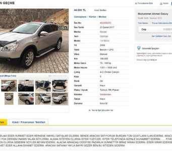 Böyle araba satış ilanı görülmedi! resim: 0