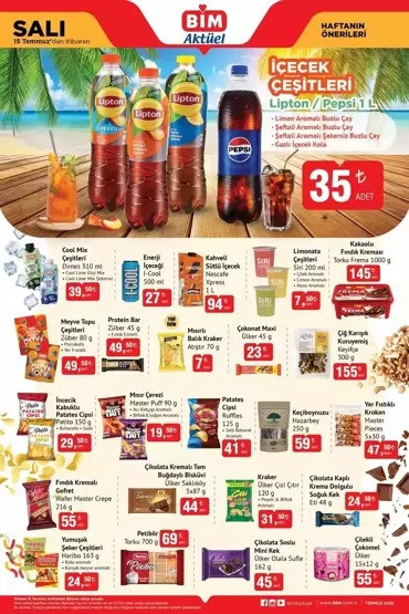 BİM 15 Temmuz İndirim Kataloğunu Yayımlandı! İşte BİM'in Salı Gününe Özel İndirimli Ürün Kataloğu… resim: 1