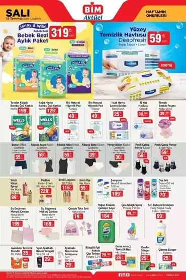 BİM 15 Temmuz İndirim Kataloğunu Yayımlandı! İşte BİM'in Salı Gününe Özel İndirimli Ürün Kataloğu… resim: 0