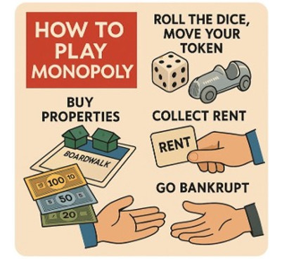 Oyuncak Para ile Gerçek Finansal Hayat Dersi: MONOPOLY resim: 0