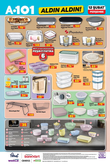 A101 Aldın Aldın Fırsat Kataloğunu Yayınlandı: İşte A101 Aldın Aldın 12 Şubat 2026 İndirim Kataloğu resim: 5