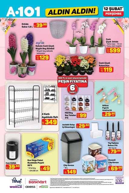 A101 Aldın Aldın Fırsat Kataloğunu Yayınlandı: İşte A101 Aldın Aldın 12 Şubat 2026 İndirim Kataloğu resim: 12