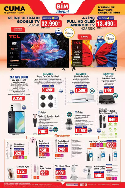 BİM Salı ve Cuma İndirim Kataloğunu Yayımladı! İşte BİM 10-13 Şubat 2026 BİM Aktüel Kataloğu... resim: 7