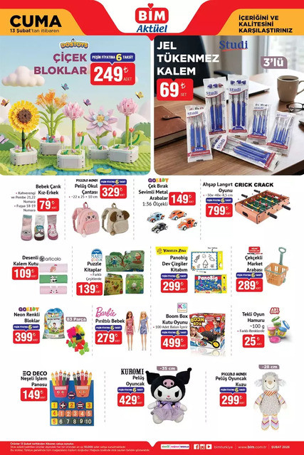 BİM Salı ve Cuma İndirim Kataloğunu Yayımladı! İşte BİM 10-13 Şubat 2026 BİM Aktüel Kataloğu... resim: 5