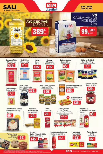 BİM Salı ve Cuma İndirim Kataloğunu Yayımladı! İşte BİM 10-13 Şubat 2026 BİM Aktüel Kataloğu... resim: 2