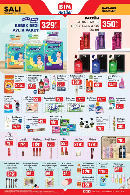 BİM Salı ve Cuma İndirim Kataloğunu Yayımladı! İşte BİM 10-13 Şubat 2026 BİM Aktüel Kataloğu... resim: 1
