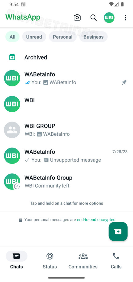 Whatsapp'ın Android tasarımı yenilendi: İlk görüntüler geldi resim: 0
