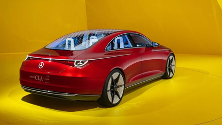 Mercedes'in yeni elektrikli harikası: CLA Concept resim: 0