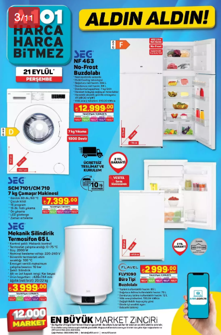 21 Eylül Perşembe A101'de neler indirime giriyor? İşte indirim kataloğu resim: 1