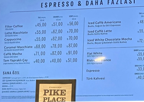 Starbucks kahve fiyatlarına zam! resim: 0