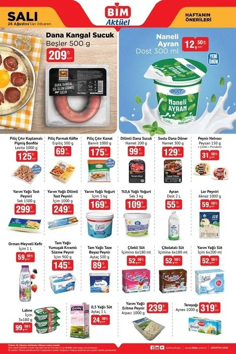 BİM Salı İndirim Kataloğunu Yayımladı: İşte BİM’in 26 Ağustos 2025 Salı Aktüel Kataloğu… resim: 0