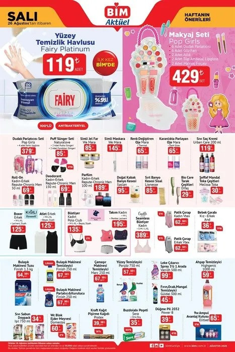 BİM Salı İndirim Kataloğunu Yayımladı: İşte BİM’in 26 Ağustos 2025 Salı Aktüel Kataloğu… resim: 2