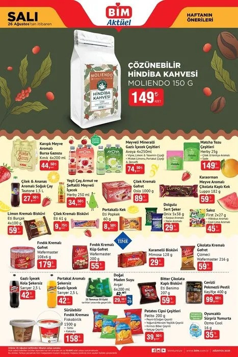 BİM Salı İndirim Kataloğunu Yayımladı: İşte BİM’in 26 Ağustos 2025 Salı Aktüel Kataloğu… resim: 1
