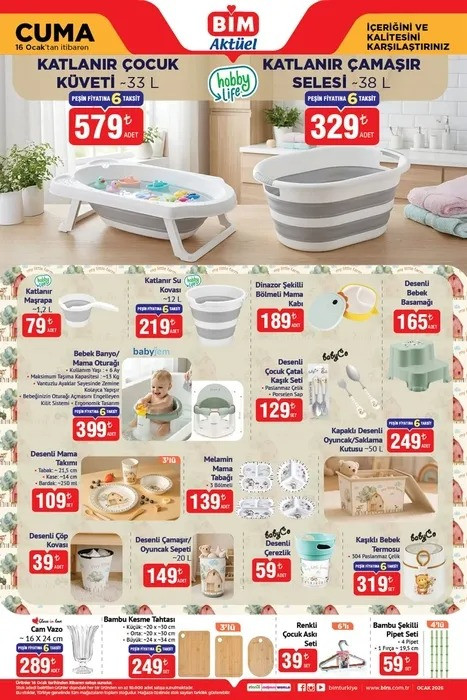 BİM Aktüel Kataloğuyla İndirim Yağmuru Başlıyor: BİM13-16 Ocak 2026 Aktüel Ürün Kataloğunu Yayınladı resim: 3