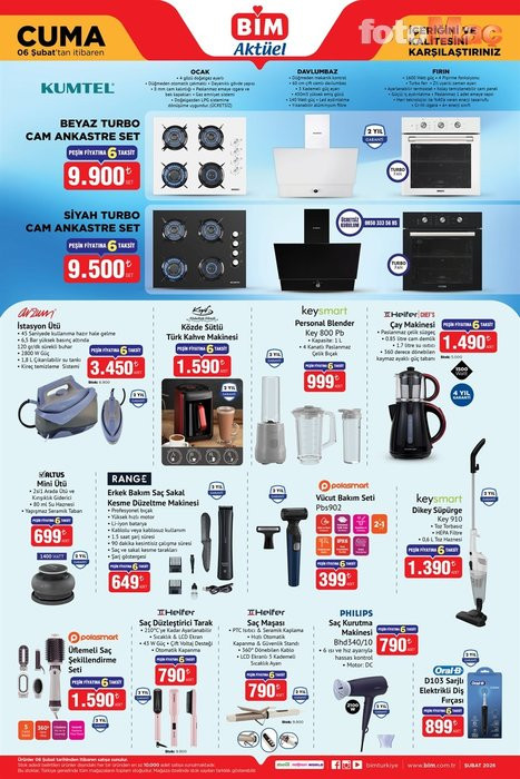 BİM Cuma İndirim Kataloğunu Yayımladı! İşte BİM 6 Şubat 2026 BİM Aktüel Kataloğu... resim: 1