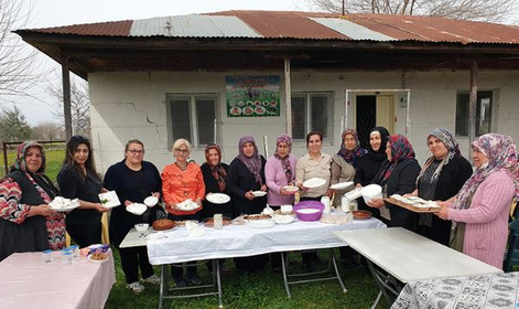 Emekli olup köyüne yerleşti, kadınlarla kooperatif kurdu resim: 1