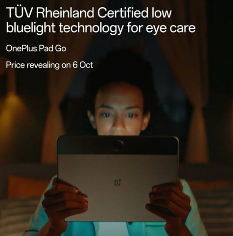 OnePlus Pad Go göz sağlığını koruyan özellikle geliyor!  resim: 0