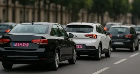 Trafikte Köklü Değişiklik: Araç Plakaları Pembe Oluyor resim: 0