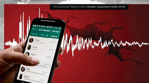 Deprem mesajlarını paylaşmadan önce dikkat!