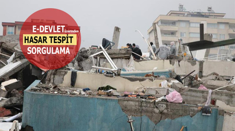 Depremde zarar gören evlerin hasar durumu nasıl öğrenilir?