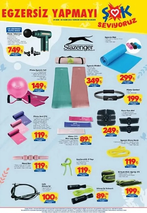 ŞOK 1-4 Kasım Aktüel Ürünler Kataloğu Yayımlandı: Gezer Terlikler, Oyuncaklarda ŞOK Fiyat! resim: 3