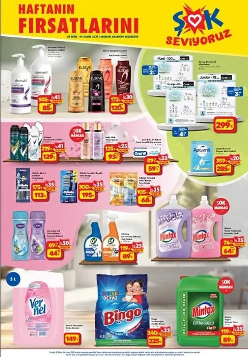 ŞOK 1-4 Kasım Aktüel Ürünler Kataloğu Yayımlandı: Gezer Terlikler, Oyuncaklarda ŞOK Fiyat! resim: 6