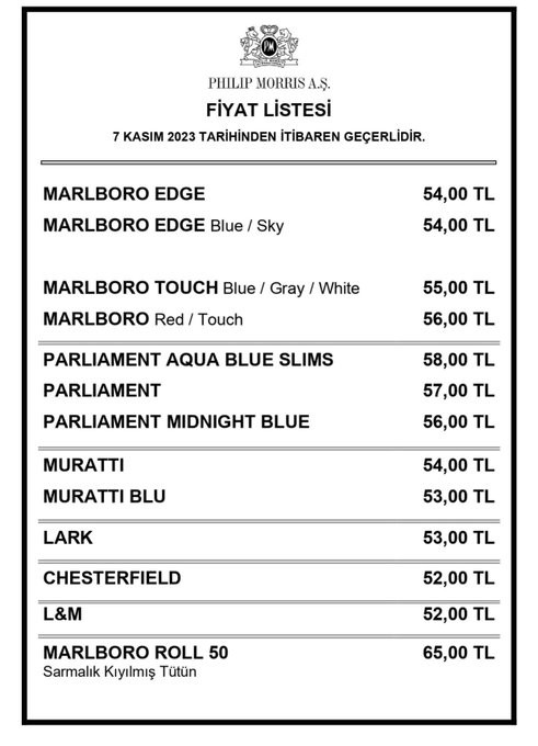 Bir sigara grubuna daha zam geldi! En ucuzu 52 lira... resim: 0