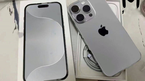 iPhone 15'in görüntüsü ortaya çıktı! İşte fabrikadan gelen görseller... resim: 0