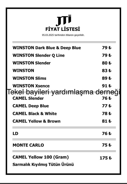 Kesin Tarih Belli Oldu! Sigara Fiyatlarına Rekor Zam! En Ucuzu 75 TL, En Pahalısı… resim: 0