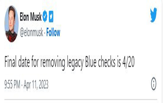 Twitter’da ücretsiz mavi tikler kaldırılıyor! Elon Musk tarih verdi resim: 0