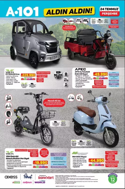A101 24 Temmuz Perşembe Aldın Aldın Kataloğu Yayımlandı: İşte A101’in 24 Temmuz Fırsat Kataloğu resim: 3