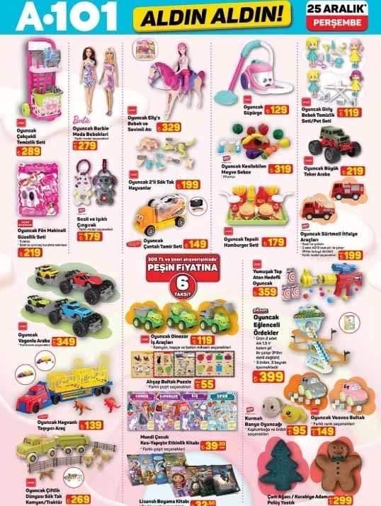 A101 Aldın Aldın Fırsat Kataloğunu Yayınlandı: İşte A101 Aldın Aldın 25 Aralık 2025 İndirim Kataloğu resim: 6