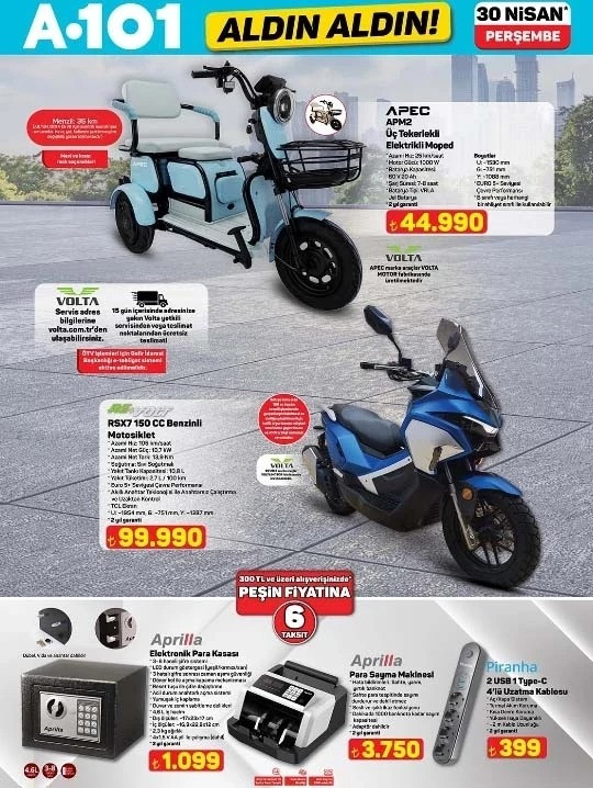 A101 30 Nisan 2026 Aldın Aldın İndirim Kataloğu Yayınlandı! Bu Hafta A101’de Yine Yok Yok… resim: 3