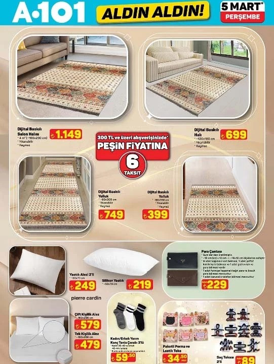 Overlok Makinesinden Akıllı Kedi Tuvaletine: 5 Mart 2026 A101 Aldın Aldın Kataloğu Yayında! resim: 10