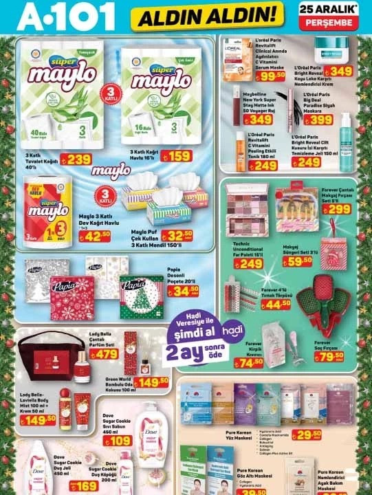 A101 Aldın Aldın Fırsat Kataloğunu Yayınlandı: İşte A101 Aldın Aldın 25 Aralık 2025 İndirim Kataloğu resim: 10