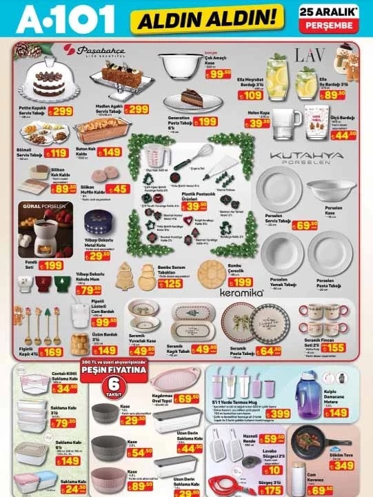 A101 Aldın Aldın Fırsat Kataloğunu Yayınlandı: İşte A101 Aldın Aldın 25 Aralık 2025 İndirim Kataloğu resim: 4