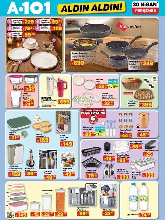 A101 30 Nisan 2026 Aldın Aldın İndirim Kataloğu Yayınlandı! Bu Hafta A101’de Yine Yok Yok… resim: 5
