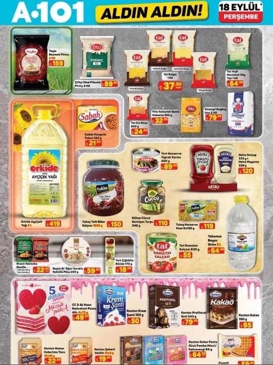 A101 Yeni Hafta İçin Fırsat Kataloğunu Yayımladı: İşte A101 Aldın Aldın 18 Eylül 2025 A101 Kataloğu… resim: 7
