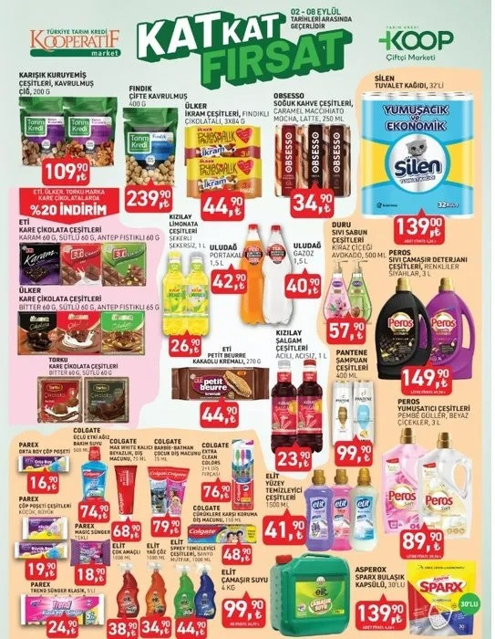 Türkiye Tarım Kredi Market'inde Eylül Fırsatları Başladı! İşte 2-8 Eylül 2025 KOOP İndirim Kataloğu resim: 1