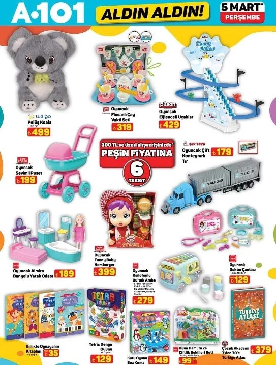 Overlok Makinesinden Akıllı Kedi Tuvaletine: 5 Mart 2026 A101 Aldın Aldın Kataloğu Yayında! resim: 7