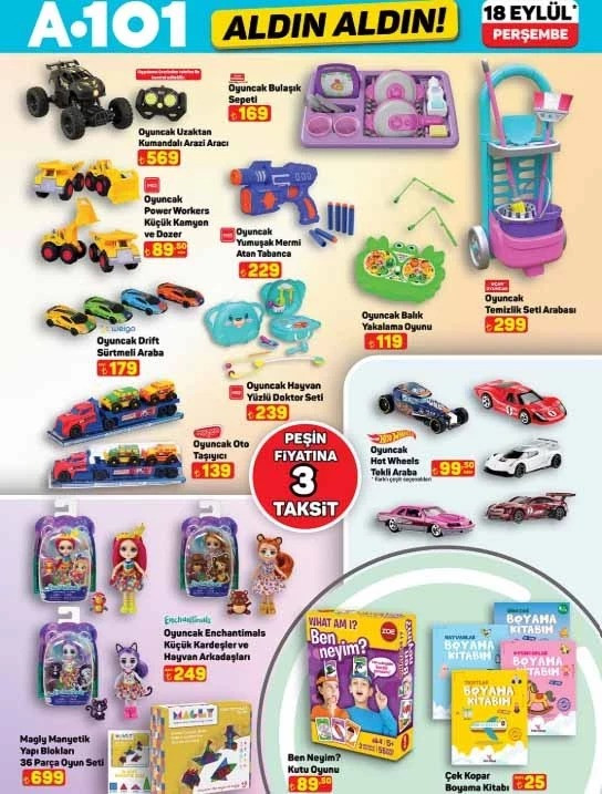 A101 Yeni Hafta İçin Fırsat Kataloğunu Yayımladı: İşte A101 Aldın Aldın 18 Eylül 2025 A101 Kataloğu… resim: 6