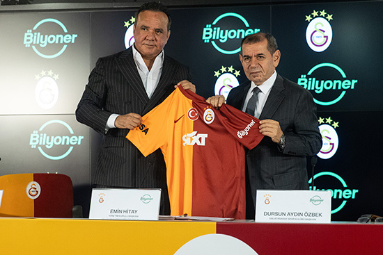 Bilyoner Galatasaray'a sponsor oldu resim: 0