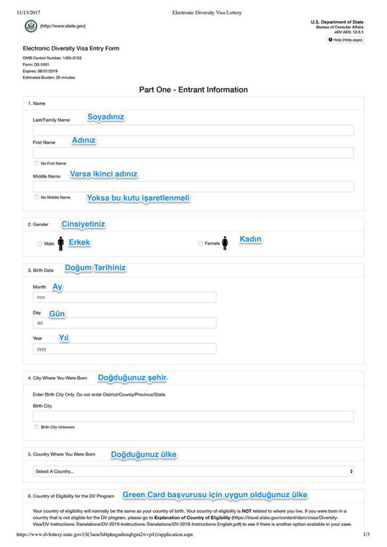 Greencard başvuruları başlıyor! İşte adım adım başvuru işlemleri... resim: 1