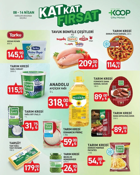 Tarım Kredi Marketlerinde İndirimi Rüzgarı: Robot Süpürge, Nevresim Seti Birçok Üründe Cazip Fırsat! resim: 0