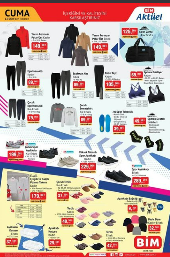 BİM'in bu haftaki indirimli ürünleri: 10 Ekim Salı ve 13 Ekim Cuma resim: 0