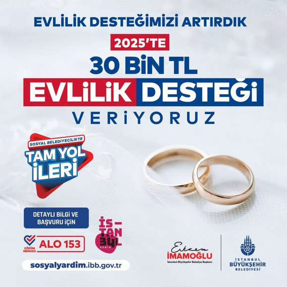 Yeni Evlenecek Çiftlere Sunulana “Evlilik Desteği” Artırdı! İşte Yeni Tutar Ve Başvuru Şartları... resim: 0