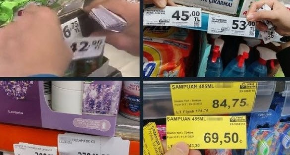 Etiket fiyatlarına gelen rekor zamma devlet müdahalesi! resim: 0