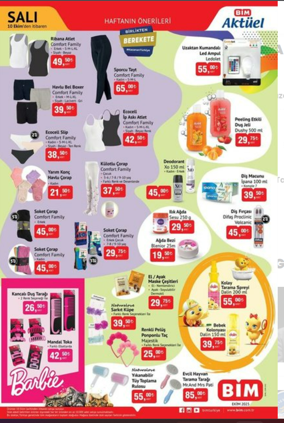 BİM'in bu haftaki indirimli ürünleri: 10 Ekim Salı ve 13 Ekim Cuma resim: 3