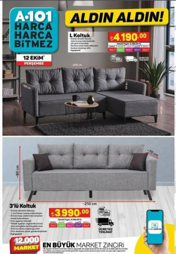 A101 12 Ekim Aktüel ürünler kataloğu: İşte indirimdeki ürünler! resim: 2